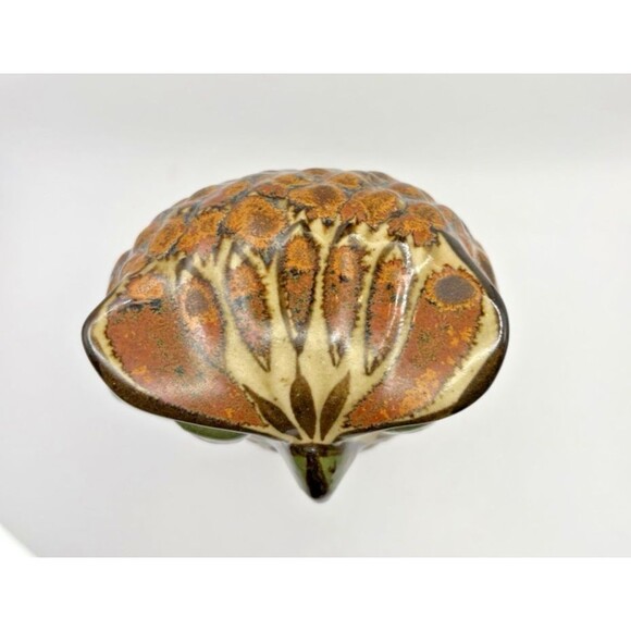 Vintage Owl Tonala Carlos Villanueva Mexican Pottery Folk Art Signed Figurine - Picture 7 of 9